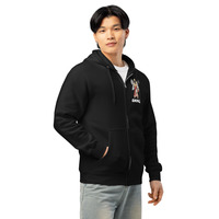 ANNU - BASIC FIT Premium full zip hoodie - Thumbnail 4