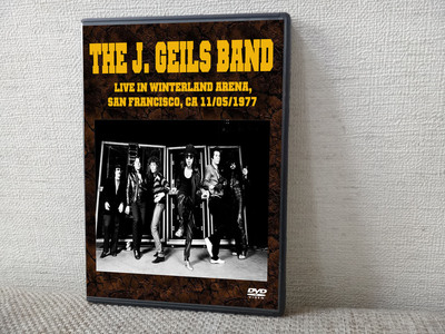 J. GEILS BAND Live In Winterland Arena, San Francisco, CA 11.05.1977 DVD