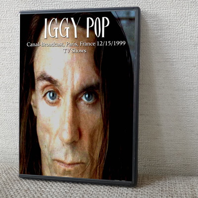 Iggy pop canal-broadcast, paris, france 12.15.1999 + tv shows dvd