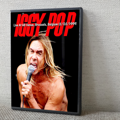 Iggy pop live at ab venue, brussels, belgium 12.02.1999 dvd