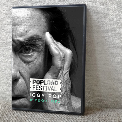 Iggy pop live at the popload festival, audio club, sao paulo, brazil 10.16.2015 dvd
