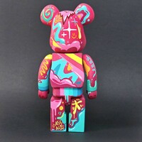Custom Bearbrick 400% by Topo "Inner Rose" - Thumbnail 3