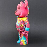 Custom Bearbrick 400% by Topo "Inner Rose" - Thumbnail 4