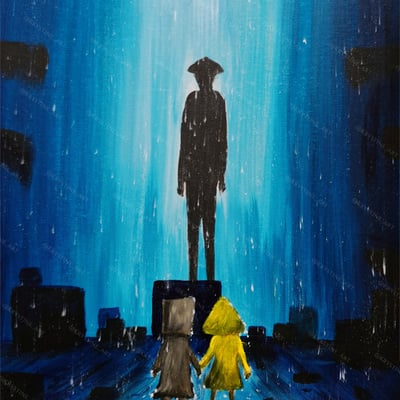 Mono and six - little nightmares ii