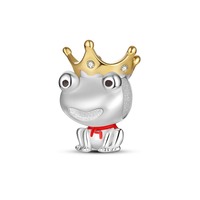 Silver-Plated Animal Bead Charms – DIY Bracelet & Pendant Accessories | Beaded Jewelry Making Supplies - Thumbnail 7