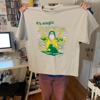 It's Magic - Short Sleeve Super Heavy Oversized T-Shirt - Thumbnail 5