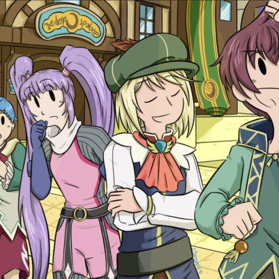 Tales of graces kids print
