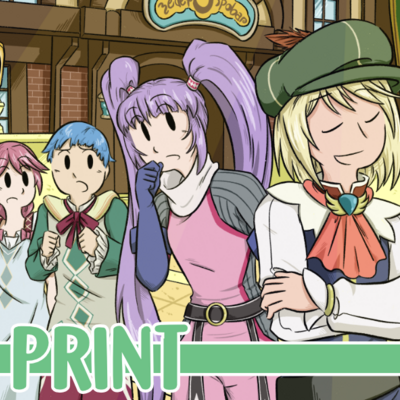 Tales of graces kids print