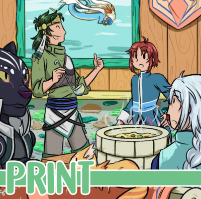 Tales of Rebirth Group Print