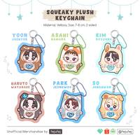 TREASURE Squeaky Plush Keychain - Thumbnail 2