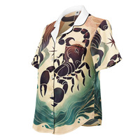 ANNU - TAURUS AND SCORPIO womens short sleeve pajama top - Thumbnail 9