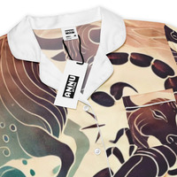 ANNU - TAURUS AND SCORPIO womens short sleeve pajama top - Thumbnail 13