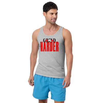 Grind harder tank top