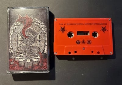 LORD OF DEPRESSION / INFERNAL SACRAMENT / TETRAGRAMMACIDE - Split