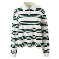 RETRO STRIPED POLO SHIRT - Thumbnail 6