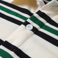 RETRO STRIPED POLO SHIRT - Thumbnail 9