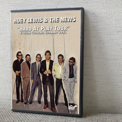 Huey lewis & the news hard at play tour e-werk cologne, germany 12.08.1991 dvd