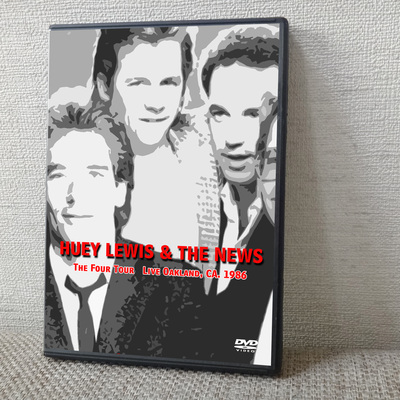 Huey lewis & the news the four tour live oakland, ca. 1986 dvd
