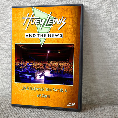 Huey lewis & the news live at the riverside casino, riverside, ia 06.18.2011 dvd