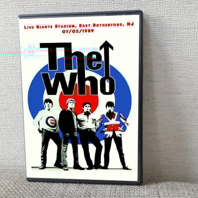 The who live giants stadium, east rutherford, nj 07.02.1989 dvd