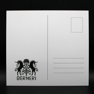 Sword dragon postcard