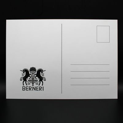 Pigeon boots postcard