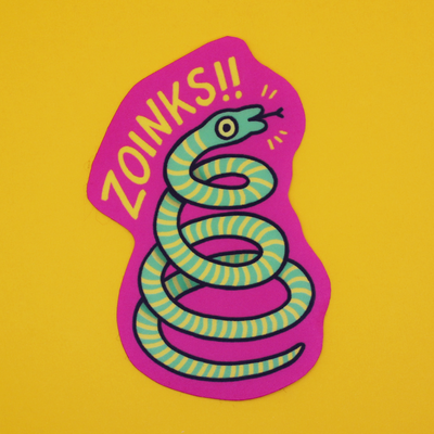 ZOINKS 2.3" Matte Sticker