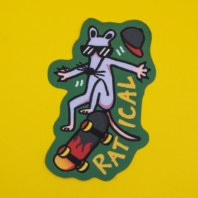 RATical 2.7'' Matte Sticker
