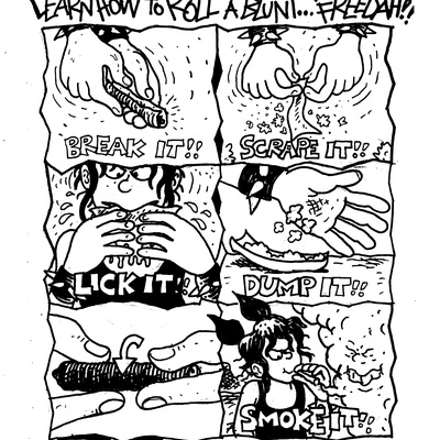 Freedah! original drawing