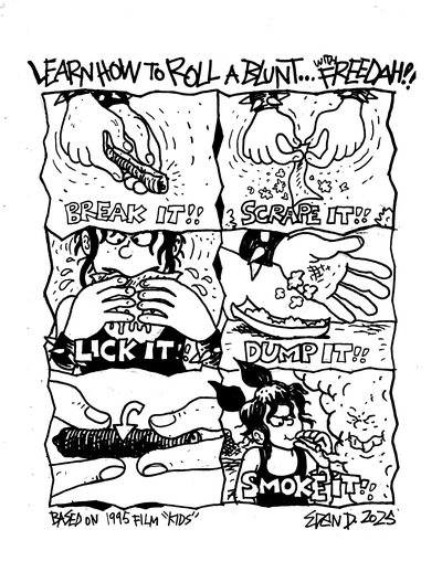 Freedah! Original Drawing