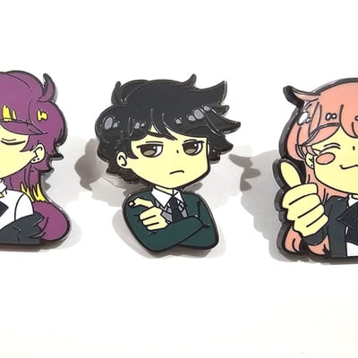 Emote pin set (3)