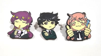 Emote Pin Set (3)
