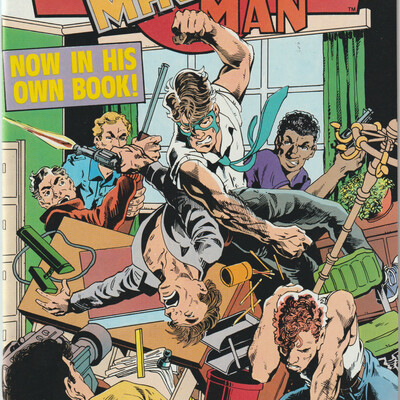 Eclipse comics the masked man (1984) set 1-9 complete