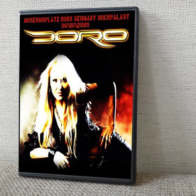 Doro museumsplatz, bonn, germany, rockpalast 06.16.2009 dvd