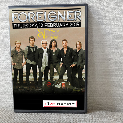 Foreigner nycb theatre, westbury, ny 02.12.2015 dvd