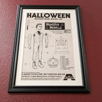 Halloween Boogeyman Model Art Print - Thumbnail 1