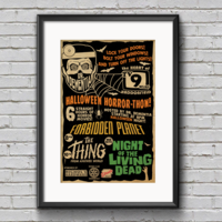 Ghosts of Halloween Art Prints Past - Thumbnail 6