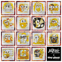 Inktober X Tiny Ghost 2025 Original Drawings - Thumbnail 1