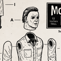 Halloween Boogeyman Model Art Print - Thumbnail 3