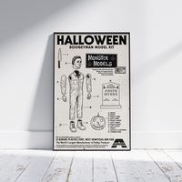 Halloween Boogeyman Model Art Print - Thumbnail 2
