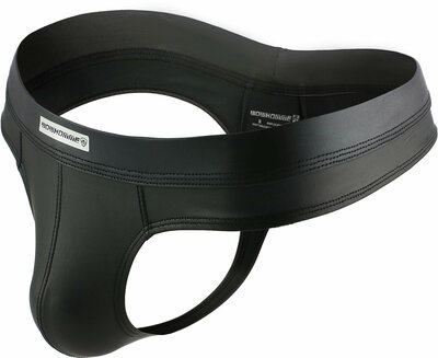 5PK Men's Sexy lingerie gay underwear faux leather tagless pouch t-string thong underpants C41