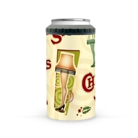 A Christmas Story Leg Lamp 4-in-1 Can Cooler Tumbler, Fra-gee-lay! It must be Italian!  DS - Thumbnail 1