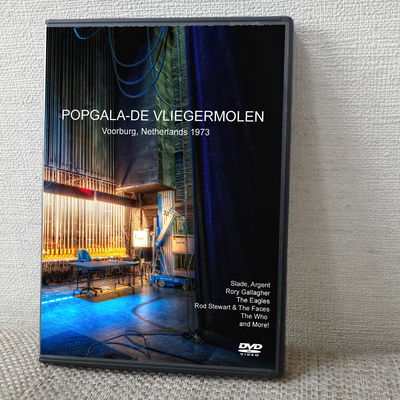 Popgala-de vliegermolen voorburg, netherlands 1973 (slade, argent, rory gallagher, the eagles, rod stewart & the faces, the who and more) dvd