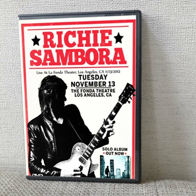 Richie sambora live at la fonda theater, los angeles, ca 11.13.2012 dvd