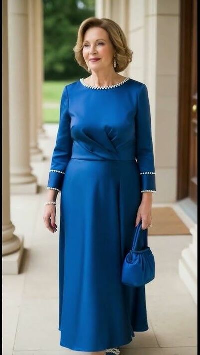 Plus Size Sheath Satin Mother of Bride/Groom Dress Evening Formal Gowns 