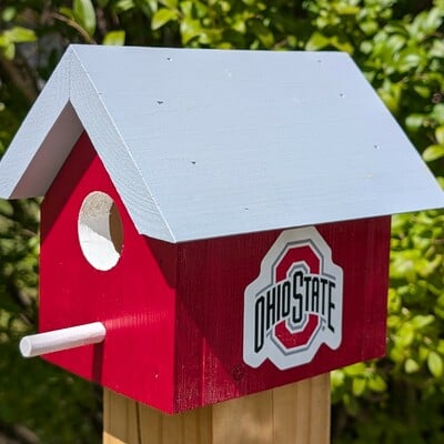 Ohio state university bird house