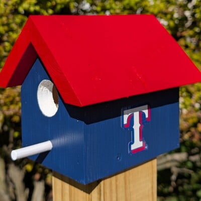 Texas ranger bird house
