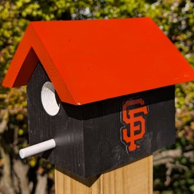 Sf giants bird house
