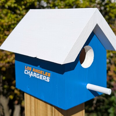 Chargers bird house