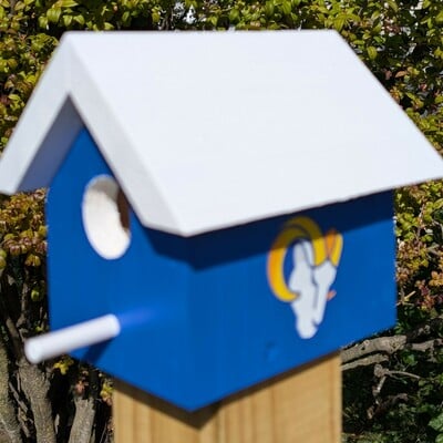 Rams bird house